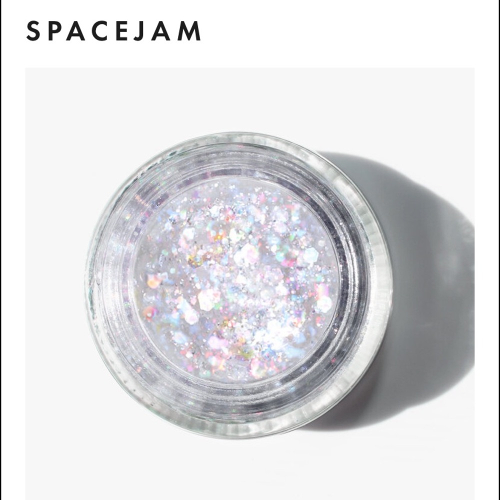 Lemonhead LA Spacejam glitter white rabbit